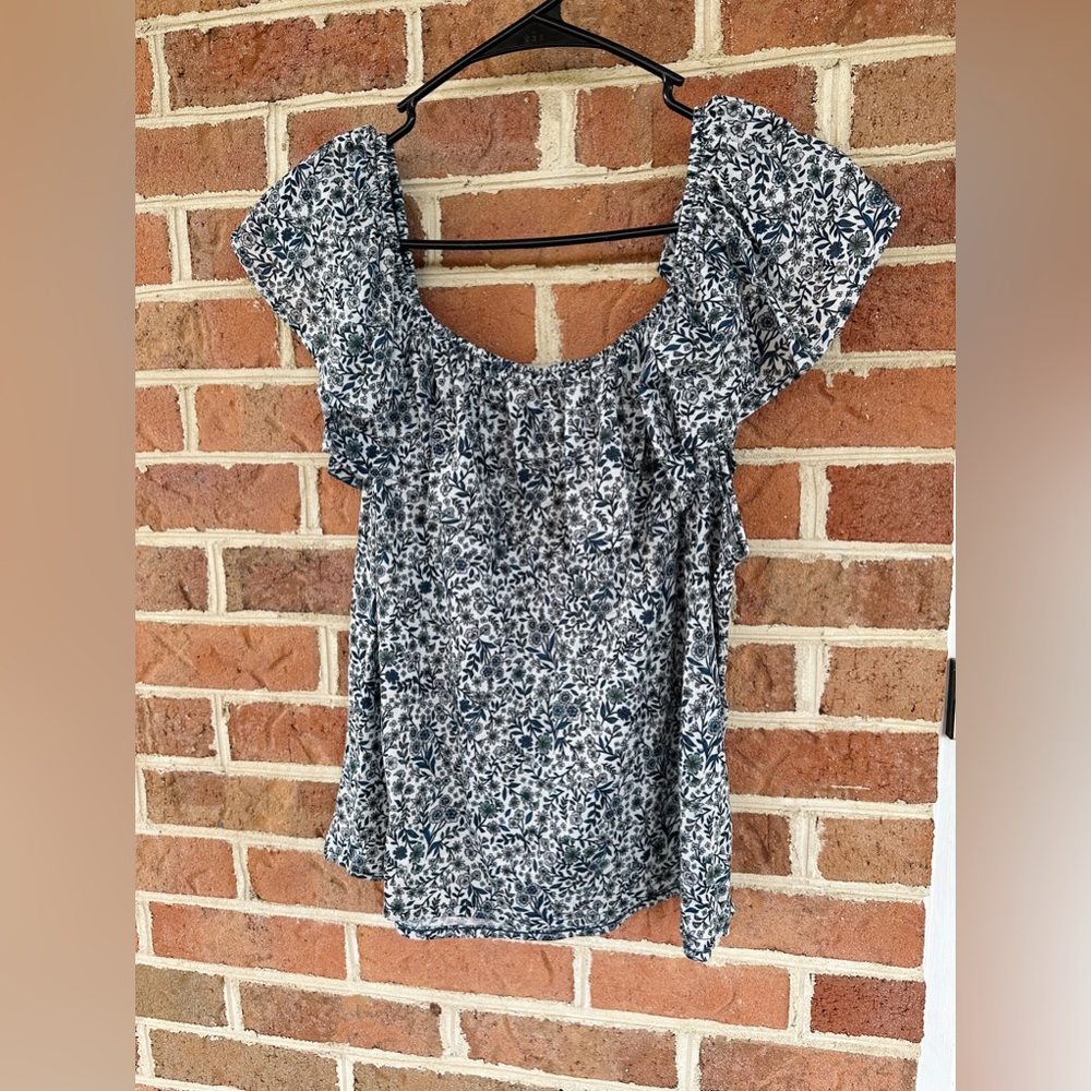 Large Over The Shoulder H&M Blouse